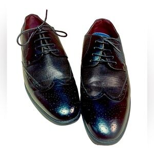 ASHFORD HAYES Black Casual Dress Shoes Size 13